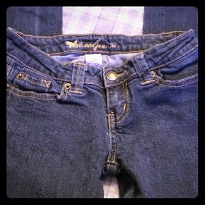 Wet Seal sz0 long straight leg jeans